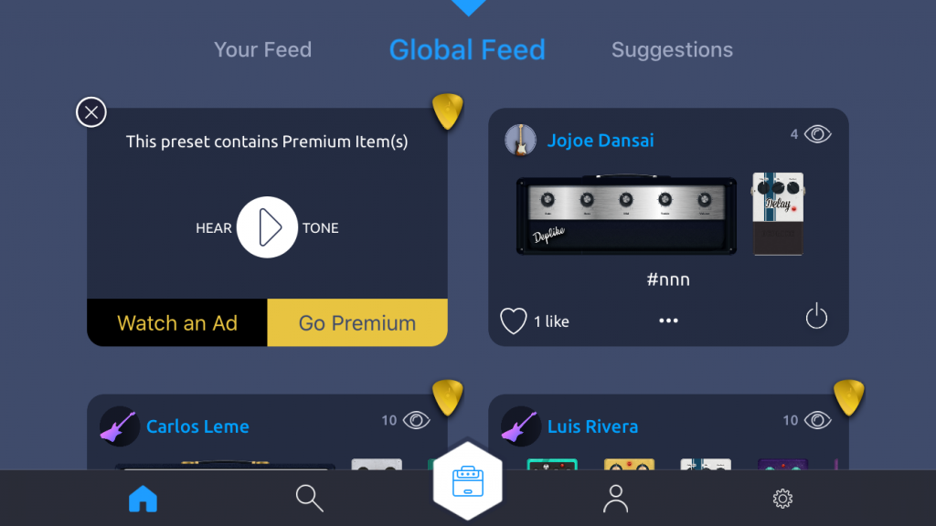 hear premium presets