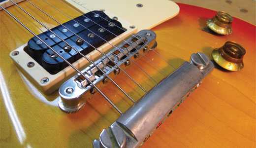 electric guitar bridge